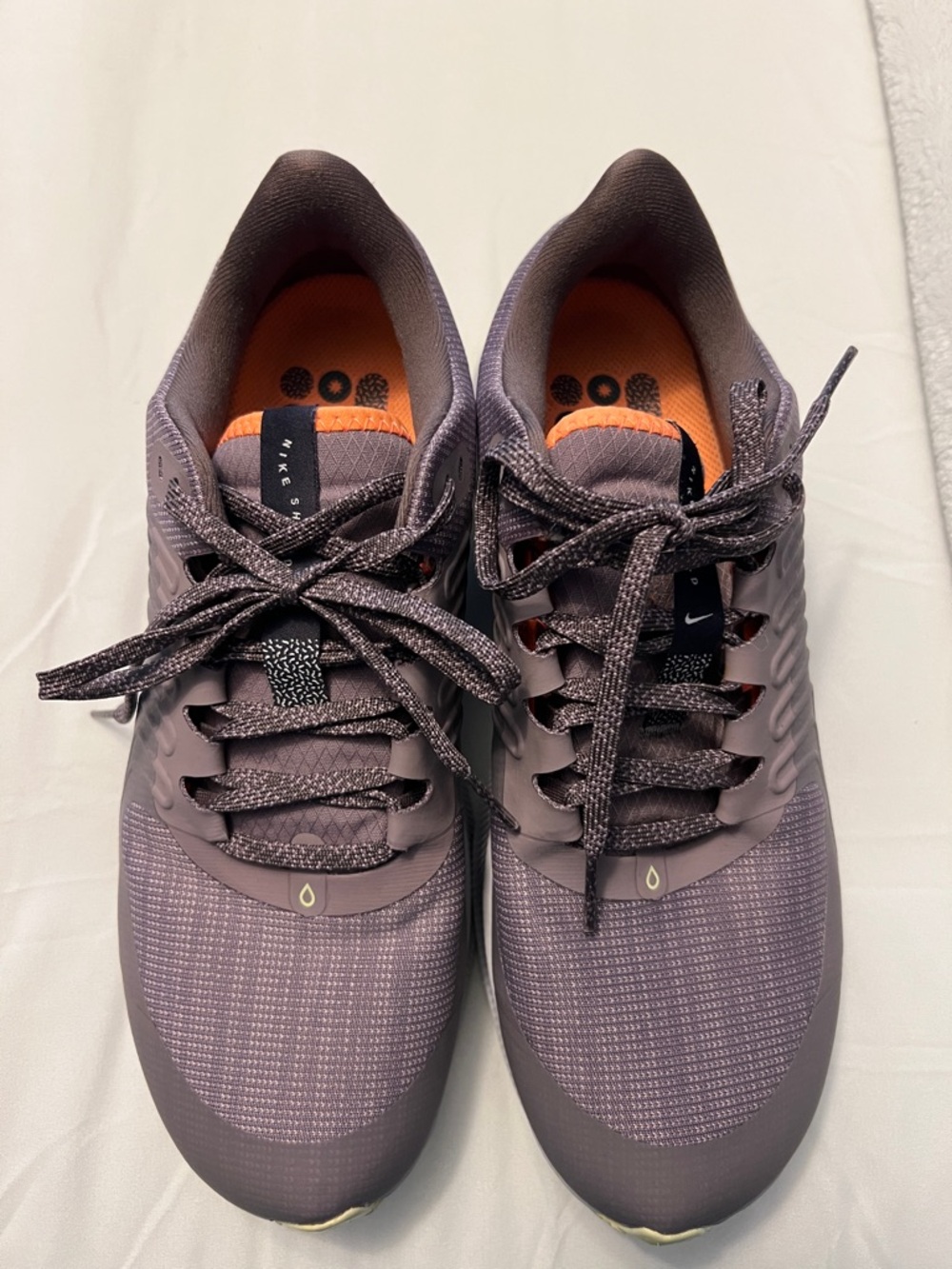Nike Woman’s  Athletic Shoes - Purple with Orange Interior